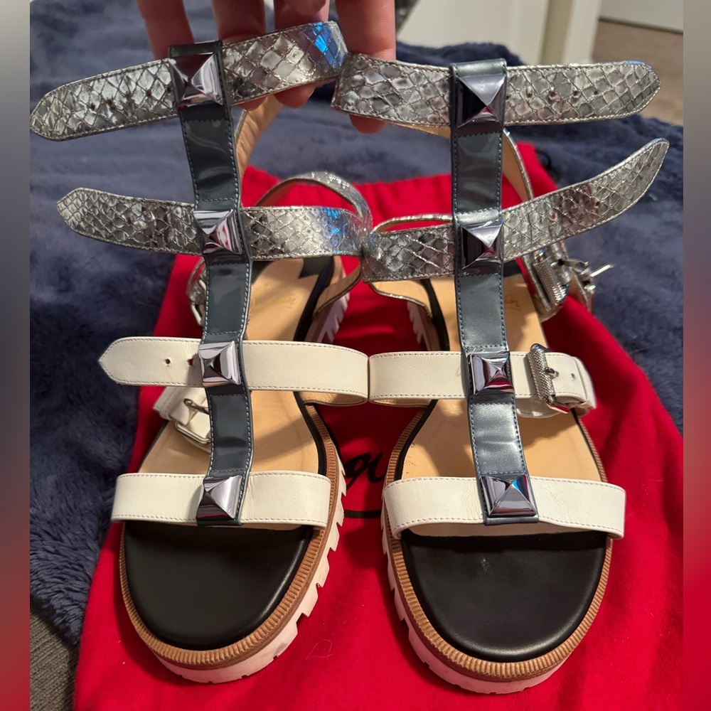 CHRISTIAN LOUBOUTIN SANDALS
